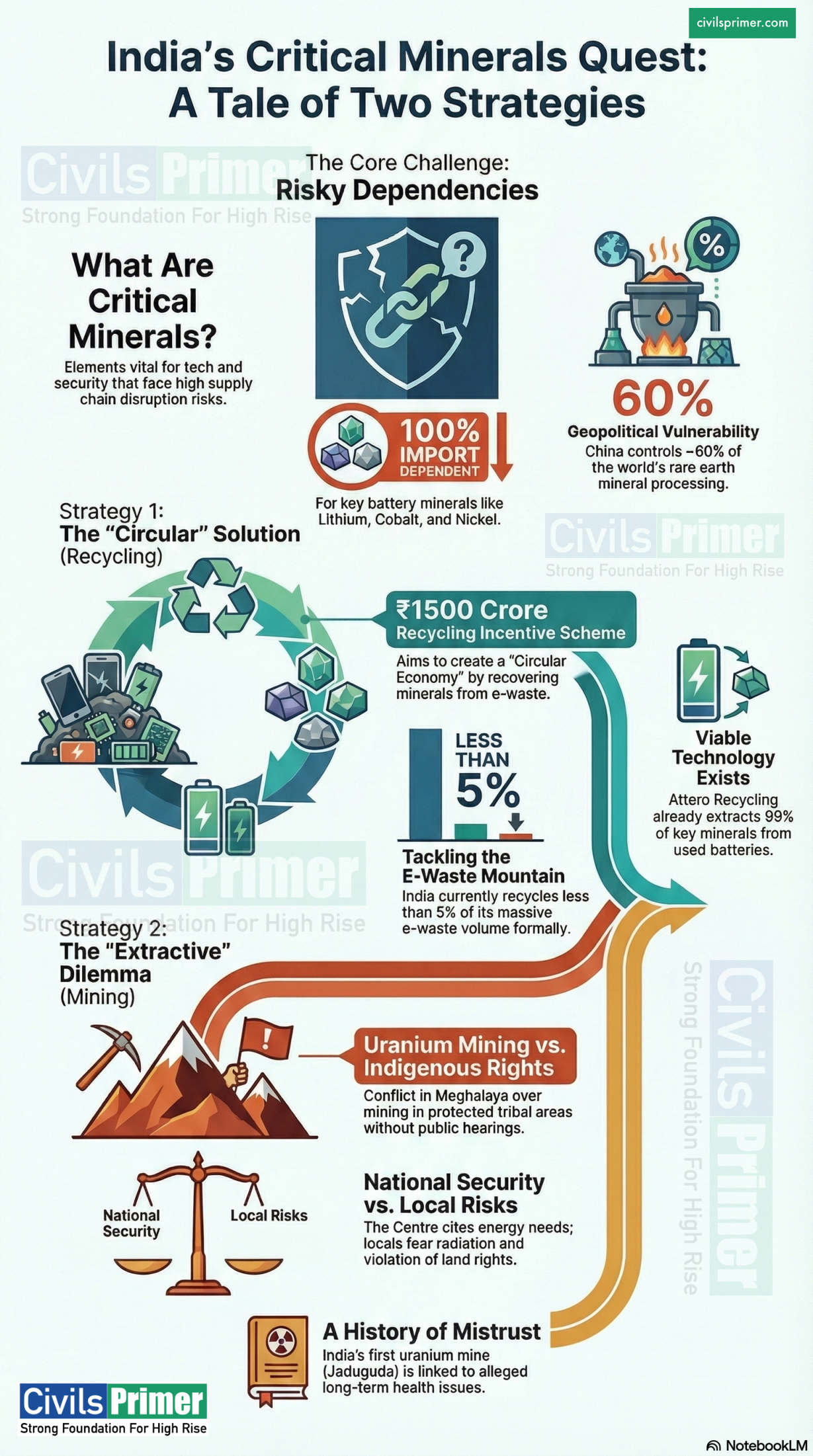 Critical Minerals and Recycling - Security India