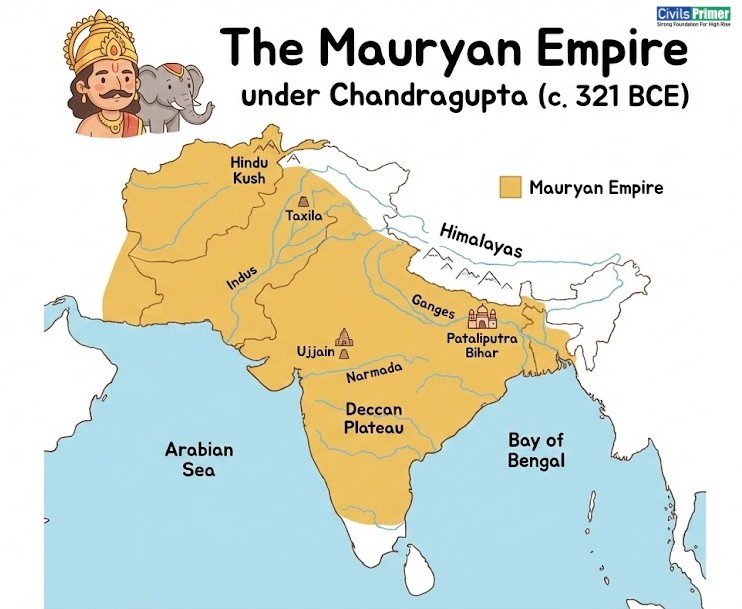 Mauryan Empire Under Chandragupta Maurya