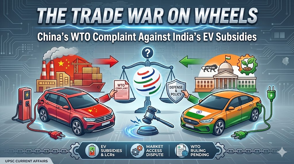 The Trade War on Wheels: China’s WTO Complaint Against India’s EV Subsidies