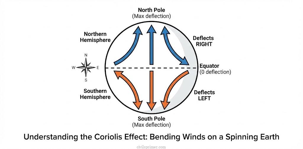 coriolis force upsc physical geography basics