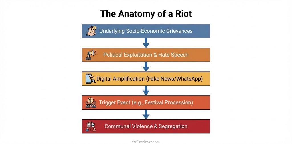 Anatomy of a Riot UPSC Indian Communalism Basics