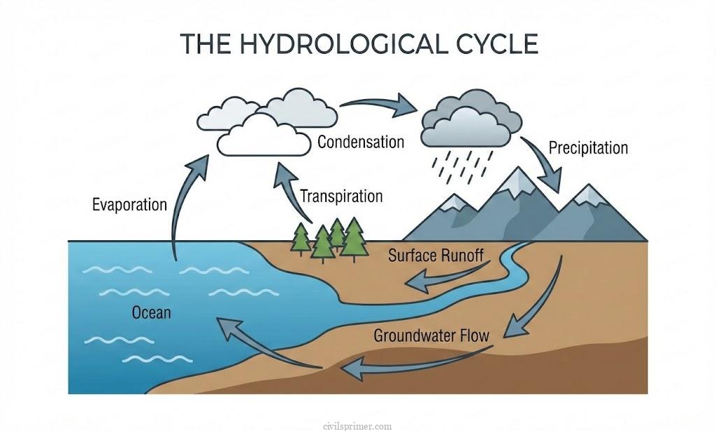 Hydrological Cycle UPSC Basics