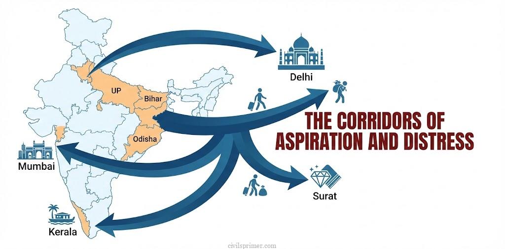 Migration Corridor indian labour